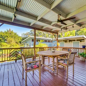 On Beautiful Acre With Pool And Deck! Apartment Keaau